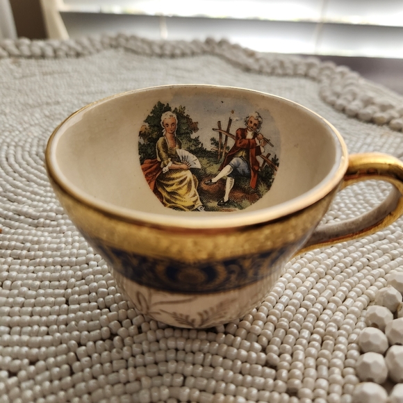 Bromley Demitasse Teacup Mini Vintage Antique - Picture 2 of 8